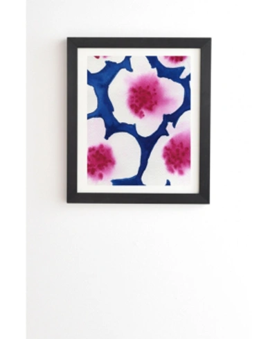 Deny Designs Elena Blanco Splendour Framed Wall Art In Pink