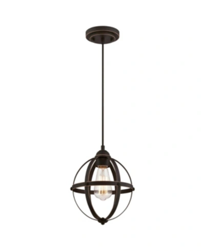 Westinghouse Lighting Stella Mira One-light Indoor Mini Pendant In Bronze