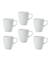 Villeroy & Boch Artesano Mugs, Set Of 6 In White