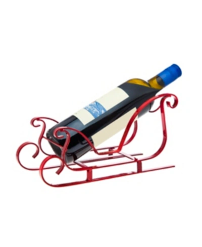 Godinger Sleigh Wine Bottle Holder In Multi