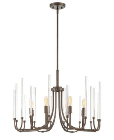 Designer's Fountain Designers Fountain Laretto 8 Light Chandelier In Bronze