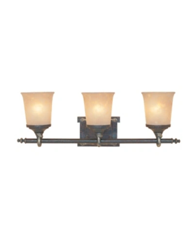 Designer's Fountain Designers Fountain Austin 3 Light Bath Bar In Dark Brown