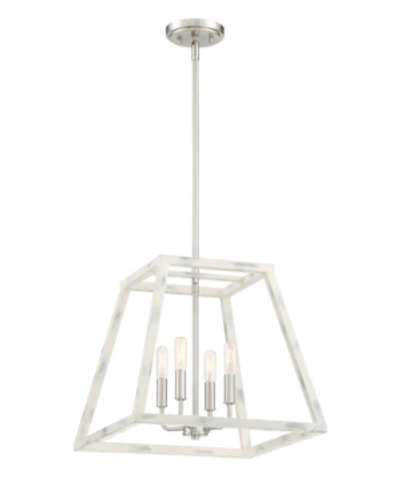 Designer's Fountain Designers Fountain Rhode 4 Light Pendant In White