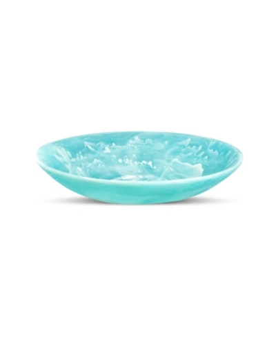 Nashi Home Everyday Large Bowl In Aqua Swirl