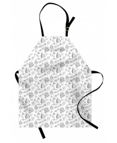 Ambesonne Wedding Apron In Black