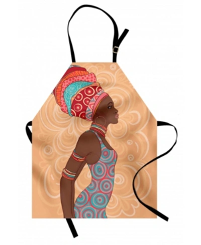 Ambesonne African Apron In Red