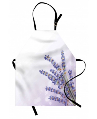 Ambesonne Lavender Apron In Blue