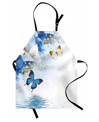 Ambesonne Floral Apron In Orange