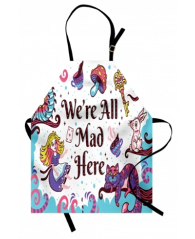 Ambesonne Alice In Wonderland Apron In Multi