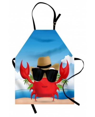 Ambesonne Crabs Apron In Slate