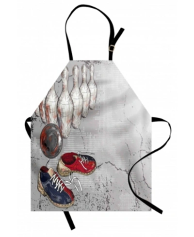Ambesonne Bowling Party Apron In Aqua