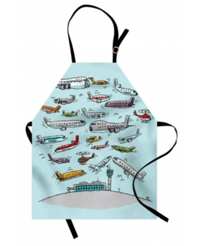 Ambesonne Airplane Apron In Sand
