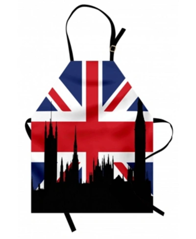 Ambesonne Union Jack Apron In Blue
