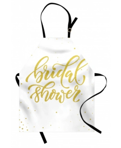 Ambesonne Bridal Shower Apron In Multi