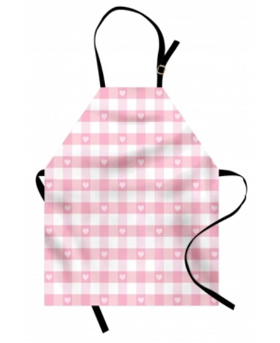 Ambesonne Checkered Apron In Multi