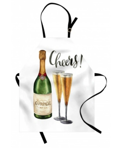 Ambesonne Champagne Apron In Black