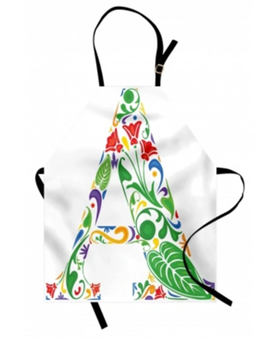 Ambesonne Letter A Apron In Multi