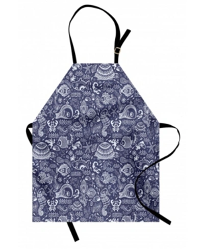 Ambesonne Under The Sea Apron In Multi