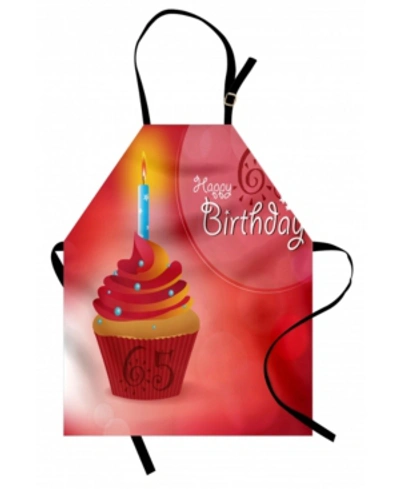 Ambesonne 65th Birthday Apron In Multi