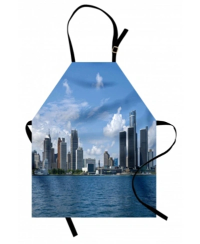 Ambesonne Detroit Apron In Multi