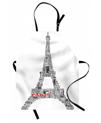 Ambesonne Paris Apron In Multi