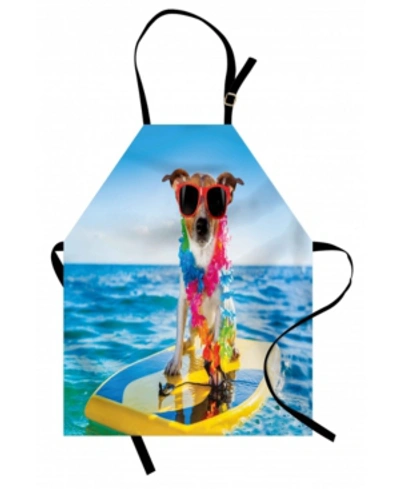 Ambesonne Ride The Wave Apron In Multi