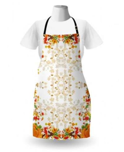 Ambesonne Thanksgiving Apron In Blue