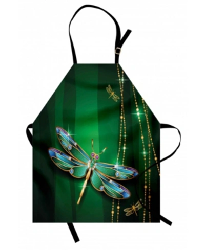 Ambesonne Dragonfly Apron In Black