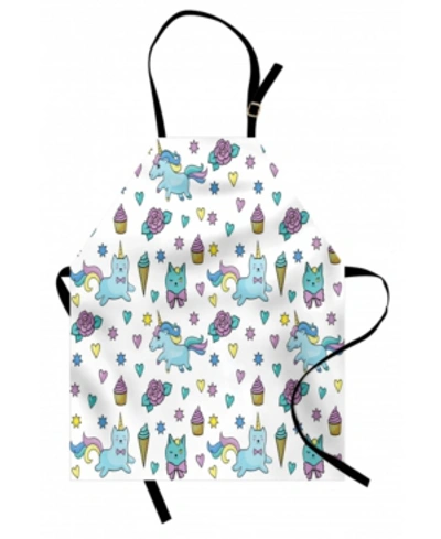 Ambesonne Unicorn Cat Apron In Multi