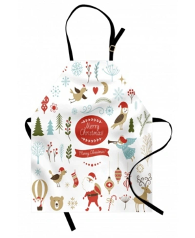 Ambesonne Christmas Apron In Black