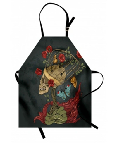 Ambesonne Skull Apron In Multi