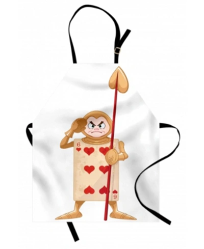 Ambesonne Alice In Wonderland Apron In Black