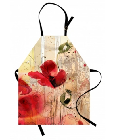 Ambesonne Vintage-like Apron In Black