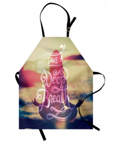 Ambesonne Yoga Apron In Multi