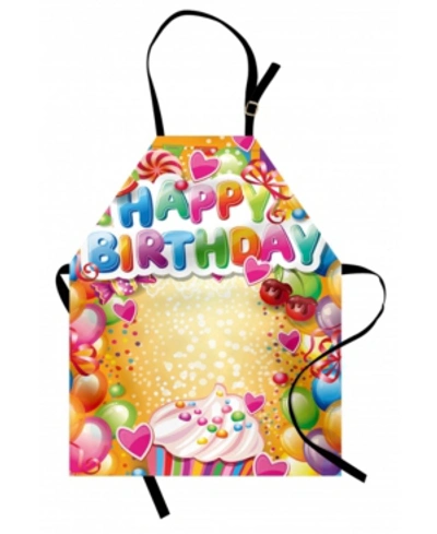 Ambesonne Birthday Apron In Multi