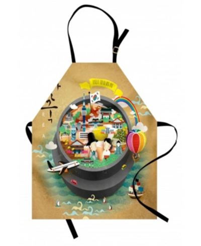 Ambesonne Korea Apron In Black