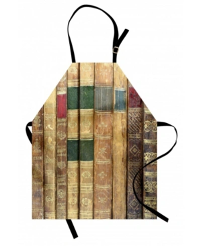 Ambesonne Books Apron In Multi