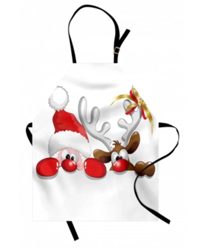Ambesonne Christmas Apron In Brown