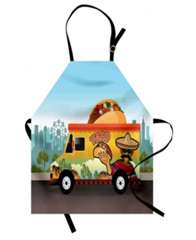 Ambesonne Mexican Apron In Yellow