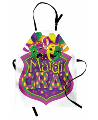 Ambesonne Mardi Gras Apron In Multi