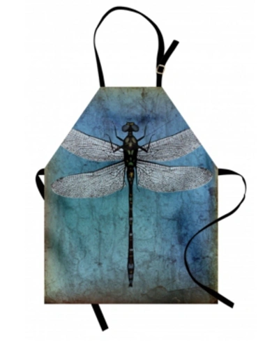 Ambesonne Dragonfly Apron In Blue