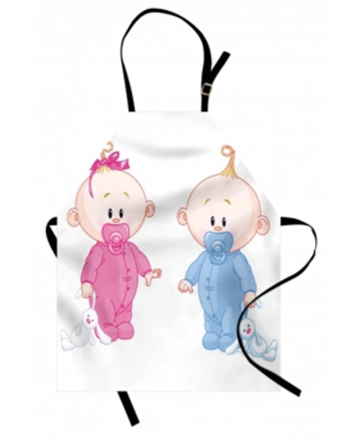 Ambesonne Gender Reveal Apron In Multi