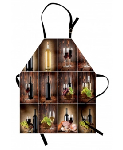 Ambesonne Wine Apron In Multi