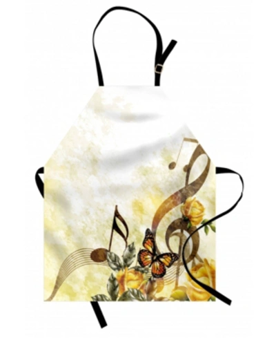 Ambesonne Music Apron In Black