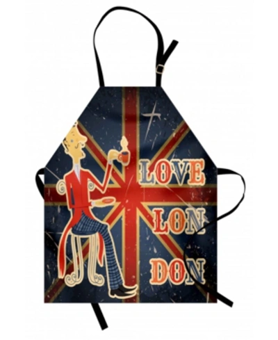 Ambesonne British Apron In Multi