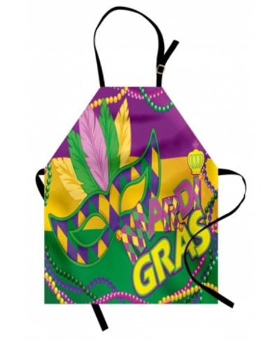 Ambesonne Mardi Gras Apron In Multi