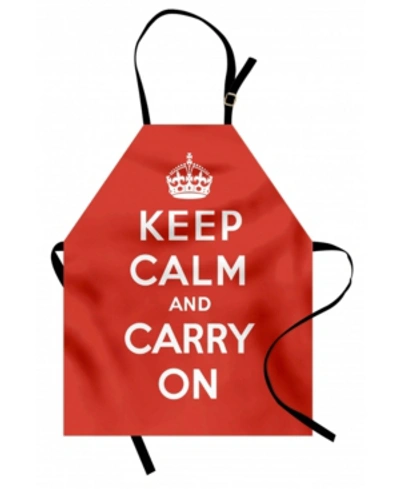 Ambesonne Keep Calm Apron In Multi