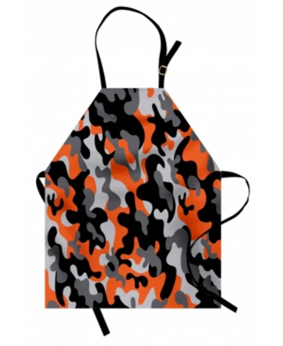 Ambesonne Camo Apron In Yellow