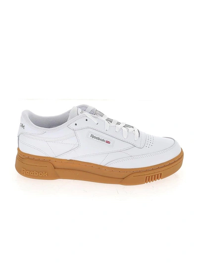 Reebok Club C 85 Sneakers In White With Gum Sole | ModeSens