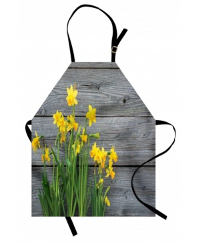 Ambesonne Flower Apron In Brown